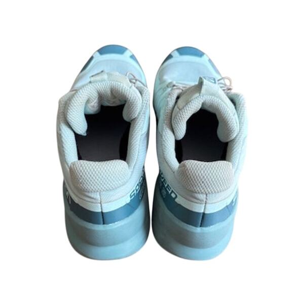 Salomon Speedcross 5 Trail Running Crystal Blue Women's Size 6.5 - Picture 4 of 8